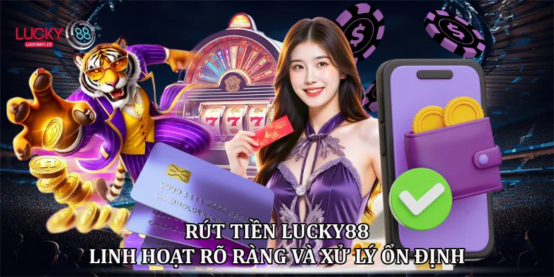 Rút tiền lucky88