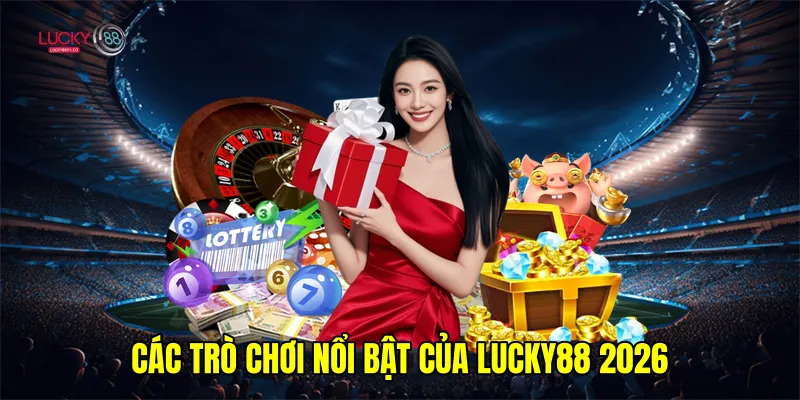 Các trò chơi nổi bật của lucky88 2026